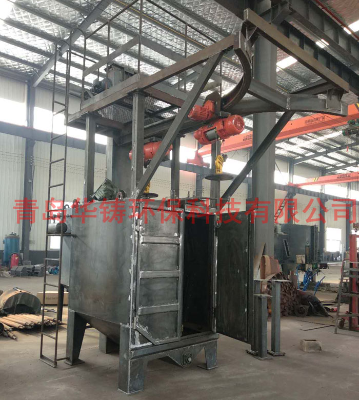 農機拋丸機發貨前試機圖 農機拋丸機發貨前試機圖