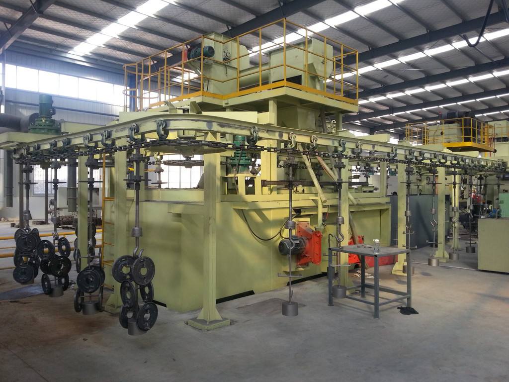 懸鏈步進(jìn)式拋丸機